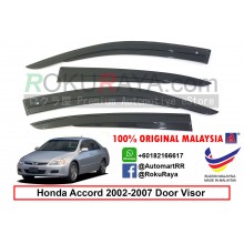 Honda Accord SDA (7th Gen) 2002–2007 AG Door Visor Air Press Wind Deflector (AG Mugen Design)